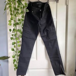Black skinny jeans size 1